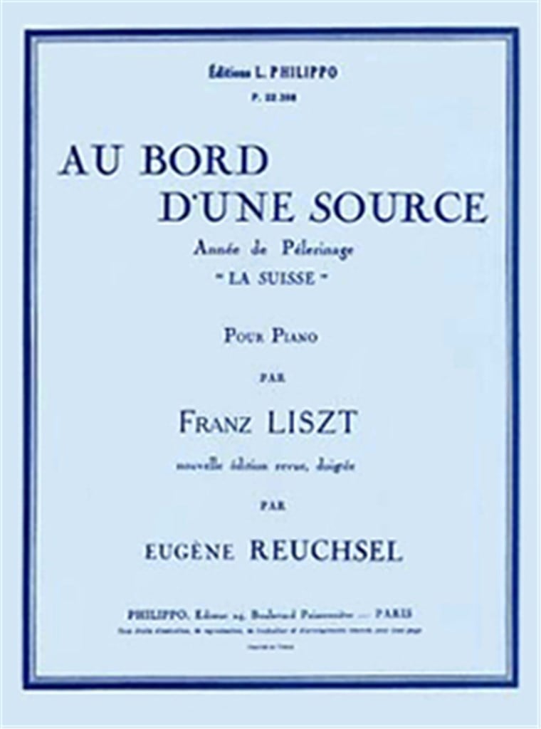 Au bord d'une source